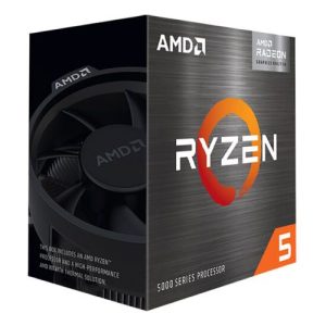 AMD – AMD Ryzen 5 5500GT CPU with Wraith Stealth Cooler, AM4, 3.6GHz (4.4 Turbo), 6-Core, 65W, 19MB Cache, 7nm, 5th Gen, Radeon Graphics