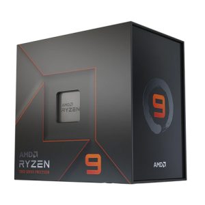 AMD – AMD Ryzen 9 7900X CPU, AM5, 4.7GHz (5.6 Turbo), 12-Core, 170W (230W Turbo), 76MB Cache, 5nm, 7th Gen, Radeon Graphics, NO HEATSINK/FAN