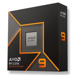 AMD – AMD Ryzen 9 9900X CPU, AM5, 4.4GHz (5.6 Turbo), 12-Core, 120W, 76MB Cache, 4nm, 9th Gen, Radeon Graphics, NO HEATSINK/FAN