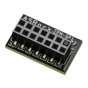 ASROCK – Asrock (TPM-SPI) TPM Module, 14-1 TPM Header, SPI Interface, Family 2.0, Level 00, Revision 01.16