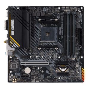 ASUS – Asus TUF GAMING A520M-PLUS WIFI, AMD A520, AM4, Micro ATX, 4 DDR4, VGA, HDMI, DP, AC Wi-Fi, 1x M.2