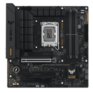 ASUS – Asus TUF GAMING B760M-PLUS, Intel B760, 1700, Micro ATX, 4 DDR5, HDMI, DP, 2.5G LAN, PCIe5, 2x M.2