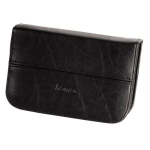 HAMA – Hama Universal Memory Card Case, Large, Faux Leather, Black, 16.5 x 3 x 11.5 cm Compartment, Max 5 Cards