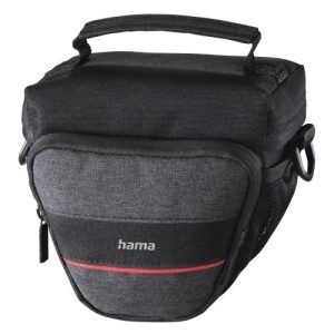 HAMA – Hama Valletta 90 Colt Camera Case, Belt Loop, Shoulder Strap, Black, 13 x 8 x 11 cm Compartment