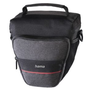 HAMA – Hama Valletta 110 Colt Camera Case, Belt Loop, Shoulder Strap, Black, 9 x 9 x 15.5 cm Compartment