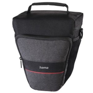 HAMA – Hama Valletta 130 Colt Camera Case, Belt Loop, Shoulder Strap, Black, 16 x 10 x 21 cm Compartment