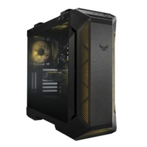 ASUS – Asus TUF Gaming GT501 Gaming Case w/ Window, E-ATX, Tempered Smoked Glass, 3 x 12cm RGB Fans, Carry Handles