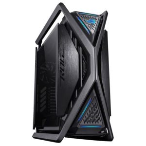 ASUS – Asus ROG Hyperion GR701 BTF Gaming Case w/ Glass Windows, E-ATX, 4 Fans, Dual 420mm Radiator Support, USB-C (60W FC), Fan Hub & Lighting Panel, Advanced BTF Design, Black