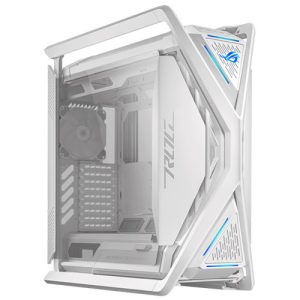 ASUS – Asus ROG Hyperion GR701 Gaming Case w/ Glass Windows, E-ATX, 4x 14cm Fans, Dual 420mm Radiator Support, USB-C (60W FC), Fan Hub & Lighting Panel, White