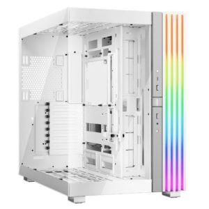 BEQUIET – Be Quiet! Light Base 900 DX ARGB Gaming Case w/ Glass Front & Side, E-ATX, Invertible, 3M ARGB Strip & Controller, USB-C, Asus BTF Compatible, White