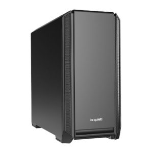 BEQUIET – Be Quiet! Silent Base 601 Gaming Case, E-ATX, 2 x Pure Wings 2 Fans, PSU Shroud, Black