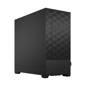 FRACTAL – Fractal Design Pop Air (Black Solid) Gaming Case, ATX, Hexagonal Mesh Front, 3 Fans