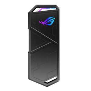 ASUS – Asus ROG STRIX ARION LITE M.2 NVMe SSD Caddy, USB 3.2 Gen2 Type-C, Aluminium, Thermal Pads, RGB Lighting