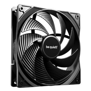 BEQUIET – Be Quiet! BL109 Pure Wings 3 PWM High Speed 14cm Case Fan, Rifle Bearing, Black, 1800 RPM, Ultra Quiet