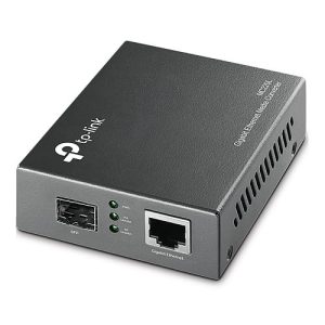 TP-LINK – TP-LINK (MC220L) Gigabit SFP Media Converter, 1x GB Auto-Negotiation RJ45, Half-Duplex / Full-Duplex