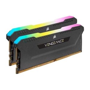 CORSAIR – Corsair Vengeance RGB Pro SL 32GB Kit (2 x 16GB), DDR4, 3600MHz (PC4-28800), CL18, XMP 2.0, Black