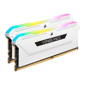 CORSAIR – Corsair Vengeance RGB Pro SL 32GB Kit (2 x 16GB), DDR4, 3600MHz (PC4-28800), CL18, XMP 2.0, White