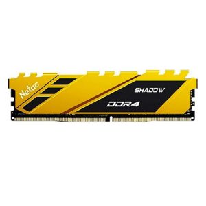 NETAC – Netac Shadow Yellow, 8GB, DDR4, 3200MHz (PC4-25600), CL16, XMP 2.0, DIMM Memory