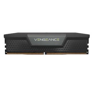 CORSAIR – Corsair Vengeance 16GB, DDR5, 5200MHz (PC5-41600), CL40, 1.25V, XMP 3.0, PMIC, Black, DIMM Memory