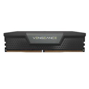 CORSAIR – Corsair Vengeance 16GB, DDR5, 5600MHz, CL40, 1.25V, PMIC, AMD EXPO & Intel XMP 3.0, Black, DIMM Memory, OEM (Anti Static Bag)