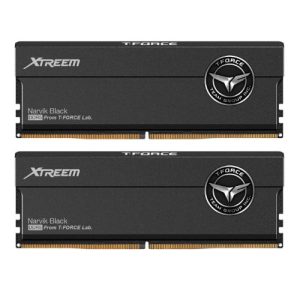 TEAM – Team T-Force Xtreem 48GB Kit (2 x 24GB), DDR5, 7600MHz (PC5-60800), CL36, ECC, AMD EXPO & Intel XMP 3.0, PMIC, DIMM Memory, Black