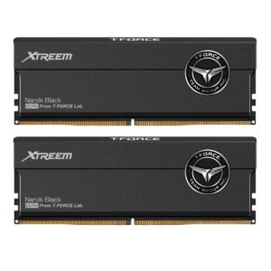 TEAM – Team T-Force Xtreem 48GB Kit (2 x 24GB), DDR5, 8000MHz (PC5-64000), CL38, ECC, XMP 3.0, PMIC, DIMM Memory, Black