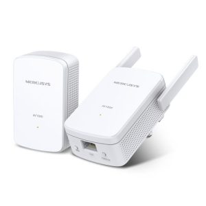 MERCUSYS – Mercusys (MP510 KIT) 300Mbps Wireless N Powerline Adapter Kit, AV2 1000, 1-Port