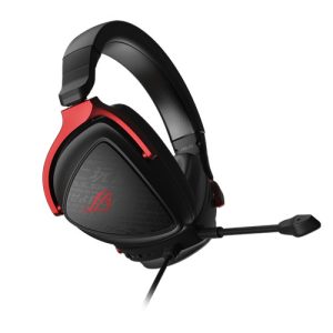 ASUS – Asus ROG DELTA S Core Gaming Headset, Hi-Res, 3.5mm Jack, Boom Mic, Lightweight, PS5 Compatible