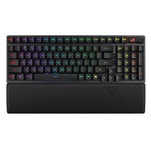 ASUS – Asus ROG STRIX SCOPE II 96 RX Wireless RGB Mechanical Gaming Keyboard, 96% Layout, Streamer Hotkeys, ROG RX Switches, Multifunction Controls, Black