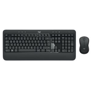 LOGITECH – Logitech MK540 Advanced Wireless Keyboard and Mouse Desktop Kit, Spill Resistant