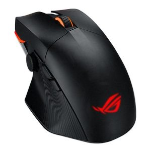 ASUS – Asus ROG Chakram X Origin Gaming Mouse, Wired/Wireless/Bluetooth, 36000 DPI, Programmable Joystick, RGB Lighting