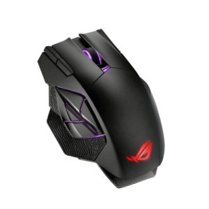 ASUS – Asus ROG Spatha X Gaming Mouse, Wired/Wireless, 19,000 DPI, 12 Programmable Buttons, RGB LED