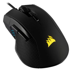 CORSAIR – Corsair Ironclaw RGB FPS/MOBA Lightweight Gaming Mouse, Contoured Shape, Omron Switches, 18000 DPI, 7 Programmable Buttons