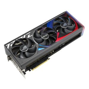 ASUS – Asus ROG STRIX RTX4080 SUPER OC, PCIe4, 16GB DDR6X, 2 HDMI, 3 DP, 2670MHz Clock, RGB Lighting, Overclocked