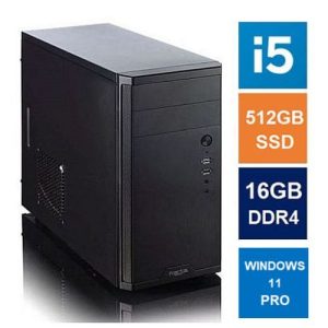 SPIRE PC – Spire MATX Tower PC, Fractal Core 1100 Case, i5-12400, 16GB 3200MHz, 512GB SSD, Bequiet 550W, No Optical, KB & Mouse, Windows 11 Pro