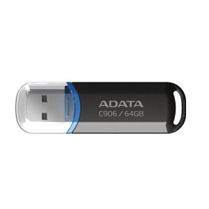 ADATA – ADATA 128GB UV128 USB 3.0 Memory Pen, Retractable, Capless, Black & Blue