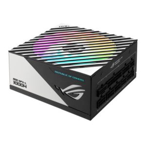 ASUS – Asus 1000W ROG LOKI SFX-L Platinum PSU, Small Form Factor, Fully Modular, 80+ Platinum, PCIe 5.0, 0dB Fan Button, RGB, ATX-to- SFX Bracket