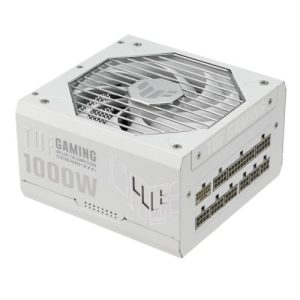 ASUS – Asus 1000W TUF Gaming Gold PSU, Fully Modular, 80+ Gold, Double Ball Bearing Fan, ATX 3.0, PCIe 5.0, White