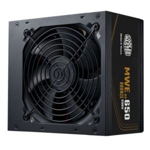 COOLER MASTER – Cooler Master 650W MWE Bronze V3 230V ATX 3.1 PSU, Fully Wired, HDB Bearing Fan, 80+ Bronze