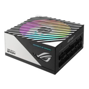 ASUS – Asus 850W ROG LOKI SFX-L Platinum PSU, Small Form Factor, Fully Modular, 80+ Platinum, PCIe 5.0, 0dB Fan Button, RGB, ATX-to- SFX Bracket