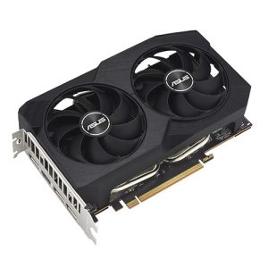 ASUS – Asus DUAL RX7600 V2 OC, PCIe4, 8GB DDR6, HDMI, 3 DP, 2715MHz Clock, Overclocked