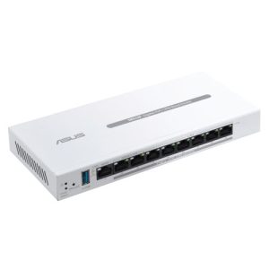 ASUS – Asus (ExpertWiFi EBG19P) Gigabit PoE+ VPN Wired Router, Up to 3x WAN, USB, 8x PoE+ Ports, VLAN, Centralised Management