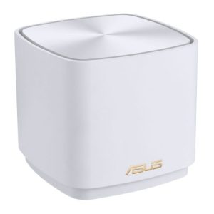 ASUS – Asus AX5400 (ZenWiFi XD5) AX3000 Dual Band Mesh Wi-Fi 6 System, Single Unit, GB LAN, GB WAN, 160MHz Bandwidth, AiMesh, AiProtection, White