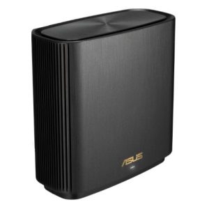 ASUS – Asus (ZenWiFi XT9) AX7800 Tri-Band Wi-Fi 6 Mesh System, Single, 160MHz Bandwidth, 2.5G WAN, USB, Parental Controls, Black