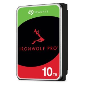 SEAGATE – Seagate 3.5″, 10TB, SATA3, IronWolf Pro NAS Hard Drive, 7200RPM, 256MB Cache, CMR, OEM