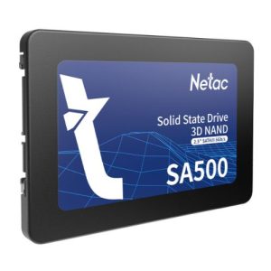 NETAC – Netac 128GB SA500 SSD, 2.5″, SATA3, 3D NAND, R/W 500/400 MB/s, 7mm