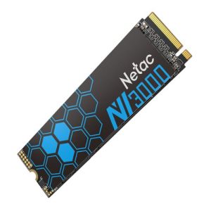 NETAC – Netac 1TB NV3000 M.2 NVMe SSD, M.2 2280, PCIe3, 3D TLC NAND, R/W 3100/2100 MB/s, 200K/190K IOPS