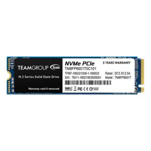 TEAM – Team 1TB MP33 M.2 NVMe Gen3 SSD, M.2 2280, PCIe3, R/W 1800/1500 MB/s