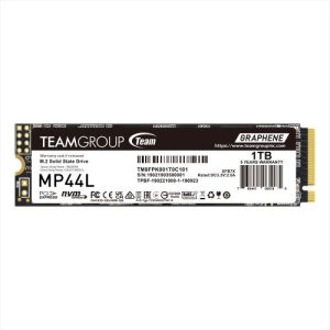 TEAM – Team 1TB MP44L M.2 NVMe Gen4 SSD, M.2 2280, PCIe4, R/W 5000/4500 MB/s, Heat Dissipating Graphene Label