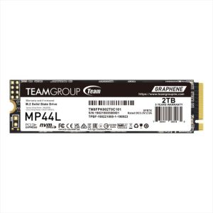 TEAM – Team 2TB MP44L M.2 NVMe Gen4 SSD, M.2 2280, PCIe4, R/W 4800/4400 MB/s, Heat Dissipating Graphene Label